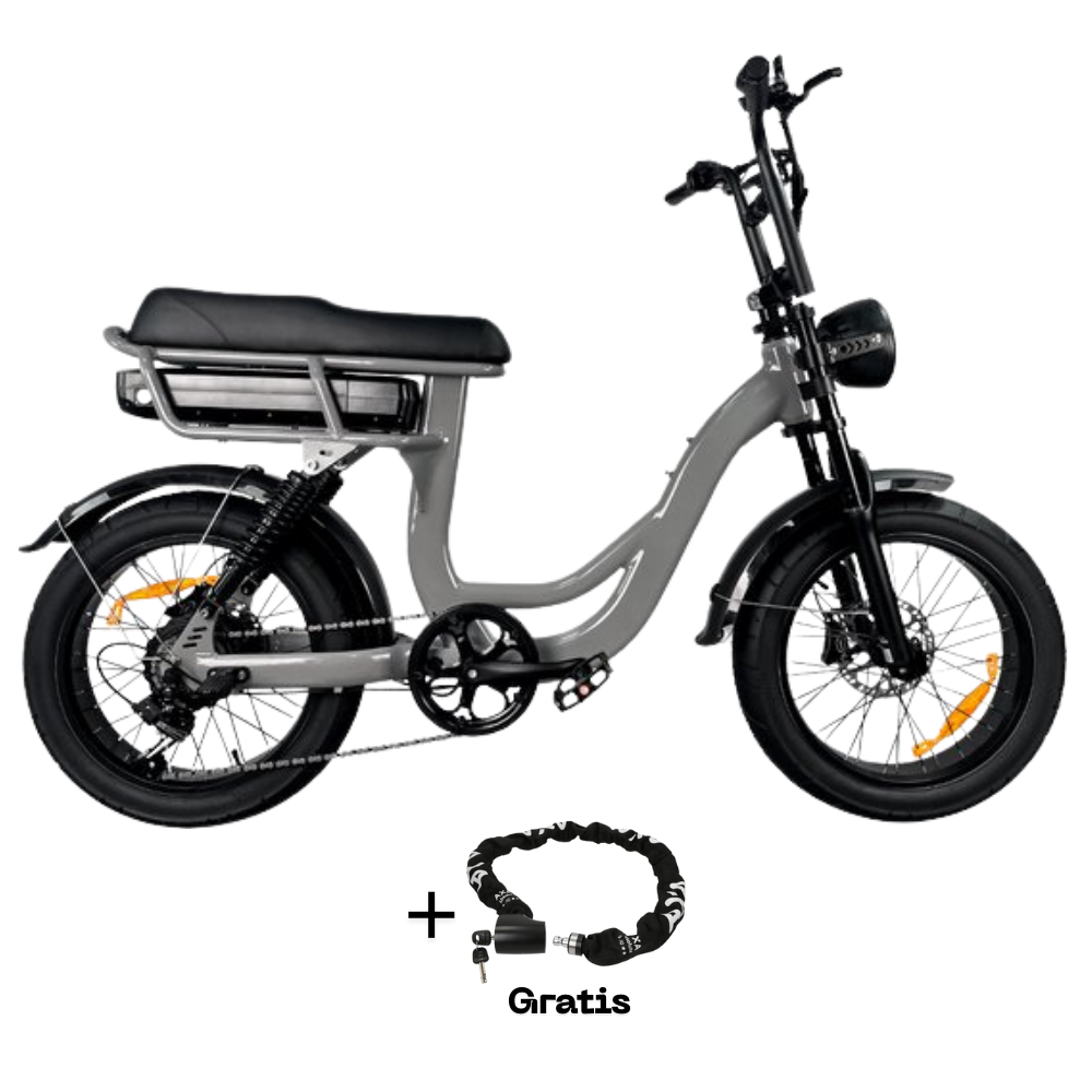 Eb8 Fatbike Zilver