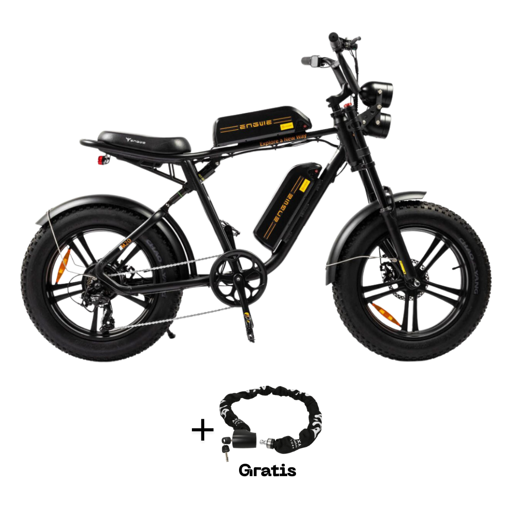 Engwe M20 Zwarte Fatbike